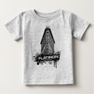 Camiseta Para Bebê Nova Iorque do edifício Flatiron