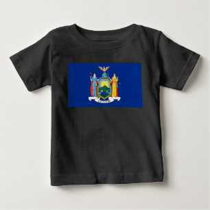Camiseta Para Bebê Nova Iorque: O Estado do Império, Lança Grande Maç