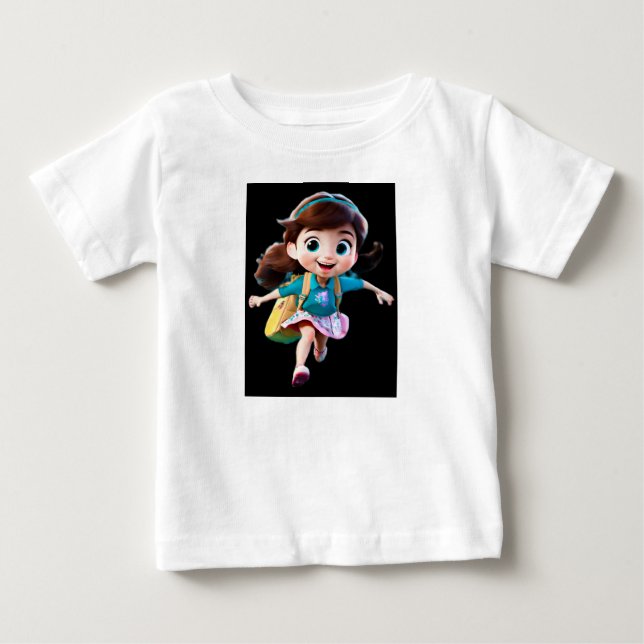 Camiseta Para Bebê Nova marca beby clodej (Frente)