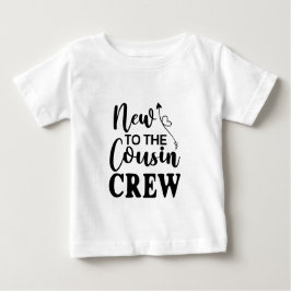 Camiseta Para Bebê Nova Para A Tripulação Do Primo