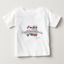 Camiseta Para Bebê Nova York