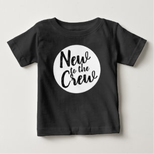 Camiseta Para Bebê Novo ao bebê do grupo