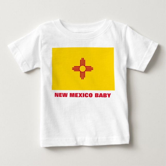 CAMISETA PARA BEBÊ NOVO MÉXICO (Frente)