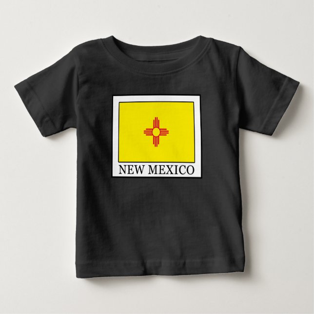 Camiseta Para Bebê Novo México (Frente)