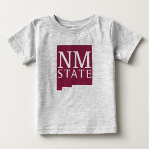 Camiseta Para Bebê Novo México State