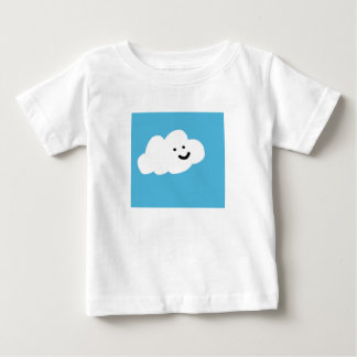 Camiseta Para Bebê "Nuvem feliz"