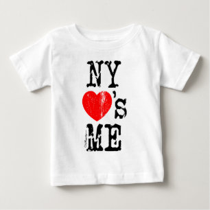 Camiseta Para Bebê NY ama-me