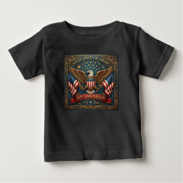 Camiseta Para Bebê O 250º da América Versão 2