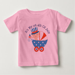 Camiseta Para Bebê ø 4o julho (bebê)