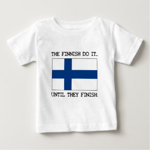 Camiseta Para Bebê O Acabamento Faça... Até que Eles Terminem