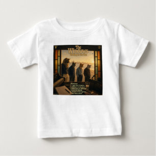 Camiseta Para Bebê O Álbum do Windows: uma Paródia