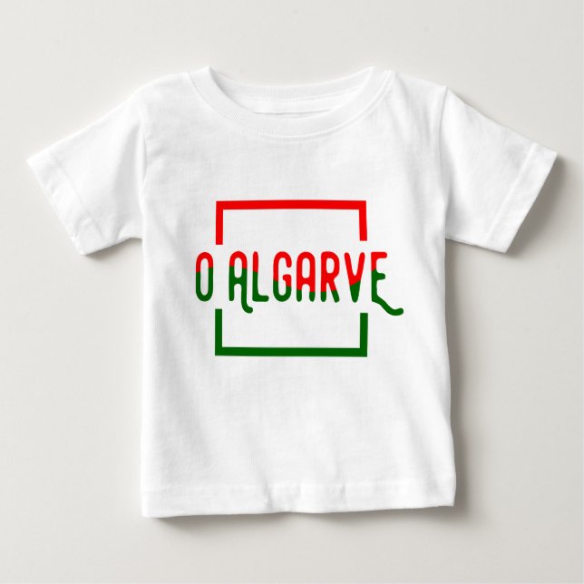 Camiseta Para Bebê O Algarve (Frente)