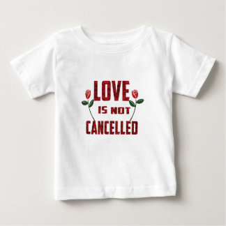 Camiseta Para Bebê O amor não é cancelado, bebê