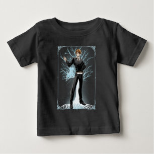 Camiseta Para Bebê O anime Ron Weasley Jack Russell Terrier Patronus