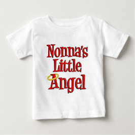 Camiseta Para Bebê O Anjo Pequeno da Nonna