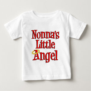 Camiseta Para Bebê O anjo pequeno de Nonna