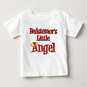 Camiseta Para Bebê O Anjo Pequeno do Leitura