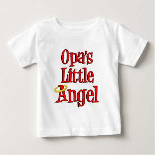 Camiseta Para Bebê O Anjo Pequeno do Opa