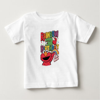 Camiseta Para Bebê "O Arco-Íris de Elmo Bash: 3ª edição!"