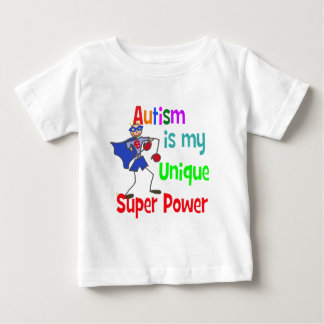 Camiseta Para Bebê O autismo é meu poder super original