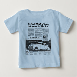 Camiseta Para Bebê O automóvel 1940 novo de HUDSON