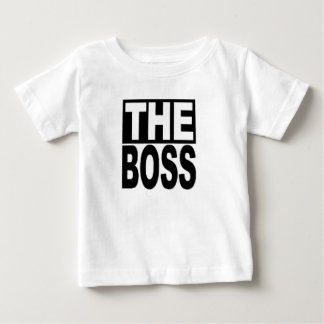 Camiseta Para Bebê O bebê chefe T-Shirt