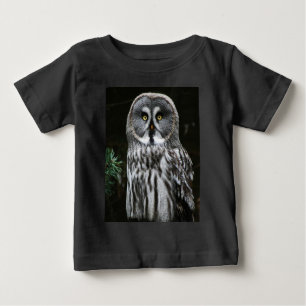 Camiseta Para Bebê O bebê Cinza Excelente