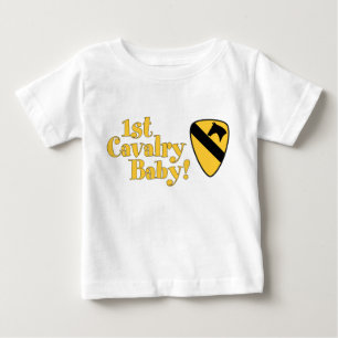 Camiseta Para Bebê ø Bebê da cavalaria!