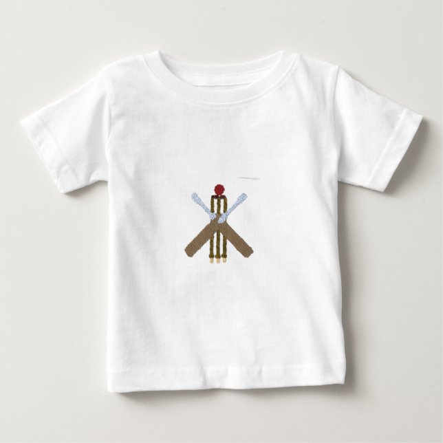 Camiseta Para Bebê O bebê do grilo cresce (Frente)