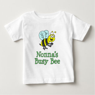 Camiseta Para Bebê O Bee Atarefa da Nonna