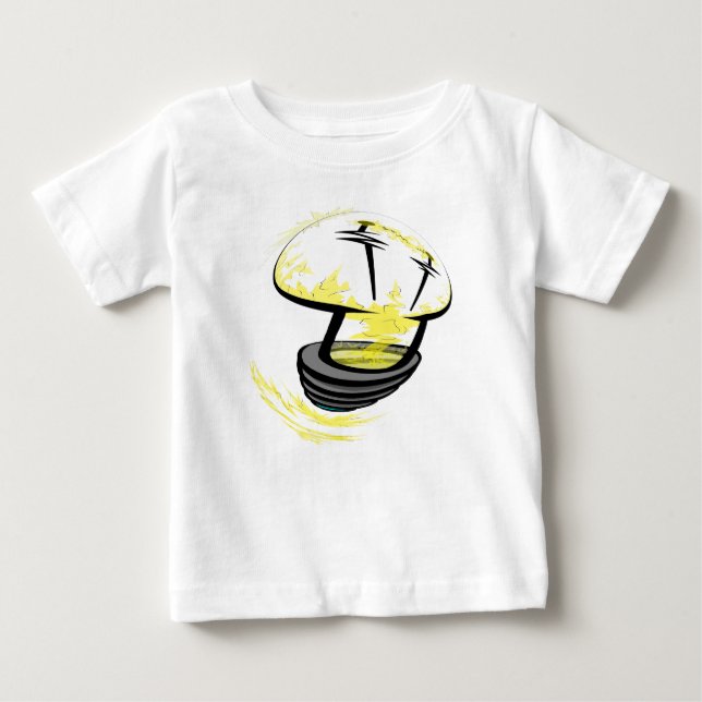 Camiseta Para Bebê O Boné claro1 (Frente)