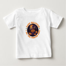 Camiseta Para Bebê O Boo Crew Orange Halloween
