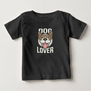 Camiseta Para Bebê O Cachorro É O Meu Melhor Amigo.