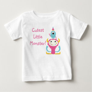 Camiseta Para Bebê O Chapéu Rosa Azul De Noite Mais Bonito