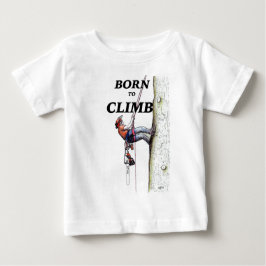 Camiseta Para Bebê O cirurgião da Árvore Aborista presente de anivers