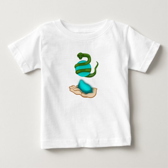 CAMISETA PARA BEBÊ O COBRA (Frente)