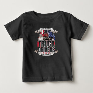 Camiseta Para Bebê O deus engraçado criou a bandeira americana dos