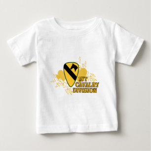 Camiseta Para Bebê ø Divisão da cavalaria