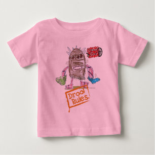Camiseta Para Bebê O Drool ordena os parentes da sucata orgânicos