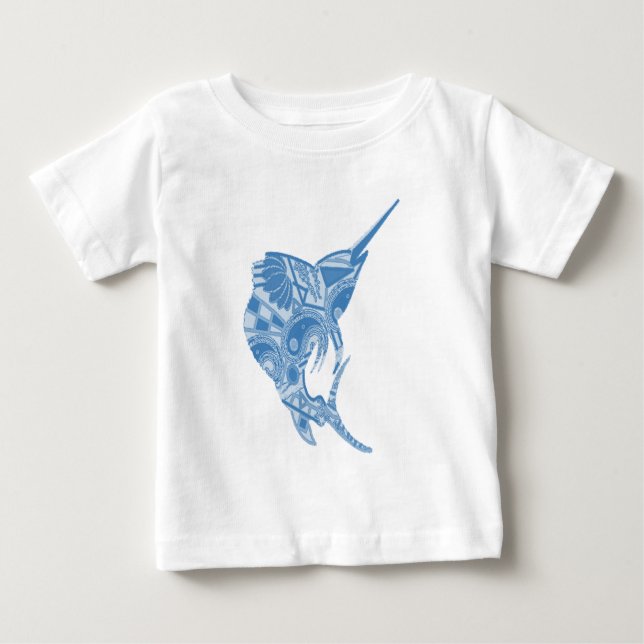 CAMISETA PARA BEBÊ O ESPÍRITO DO OCEANO (Frente)