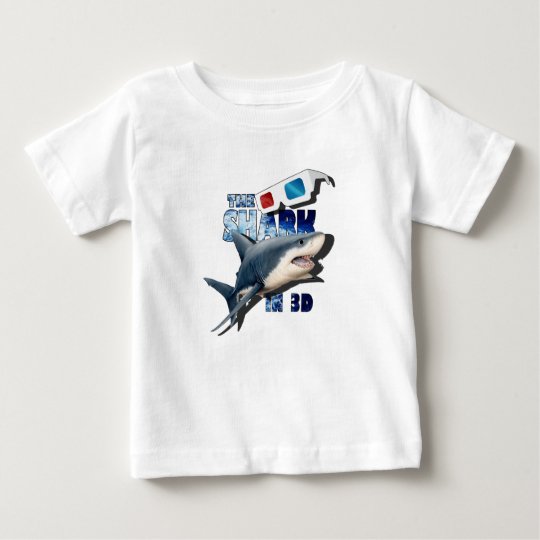 Camiseta Para Bebê O filme do tubarão
