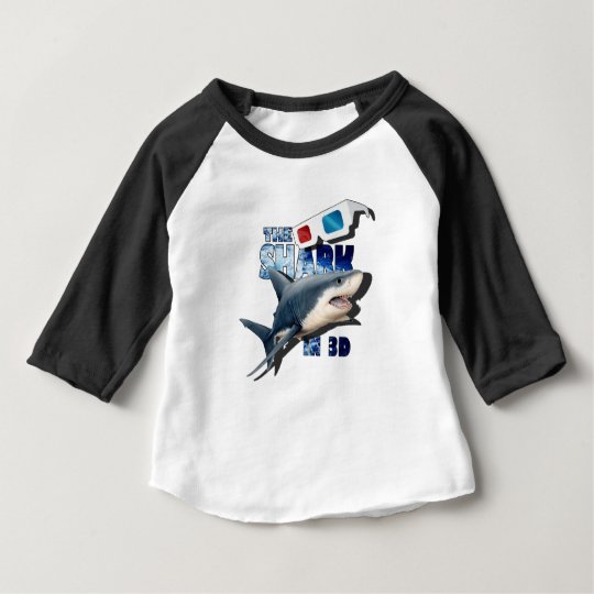 Camiseta Para Bebê O filme do tubarão