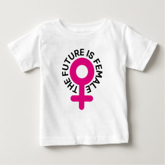 Camiseta Para Bebê O futuro é feminino