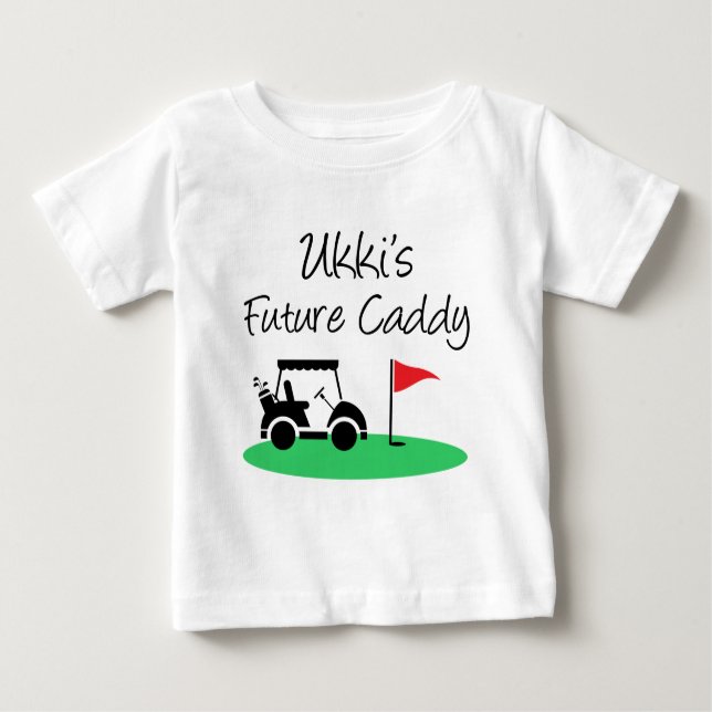 Camiseta Para Bebê O futuro neto finlandês do caddy do Ukki (Frente)