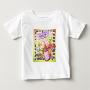 Camiseta Para Bebê O GATO WorCHESHIRE