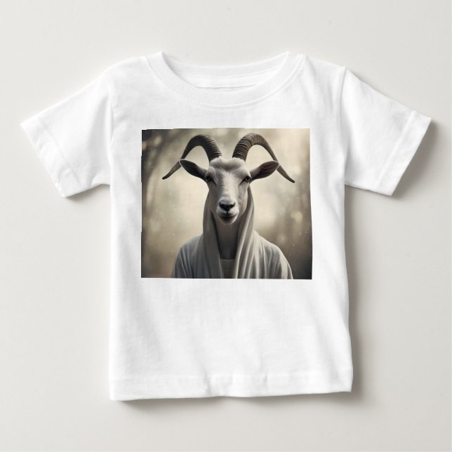 Camiseta Para Bebê O Goat Shepard, (Frente)