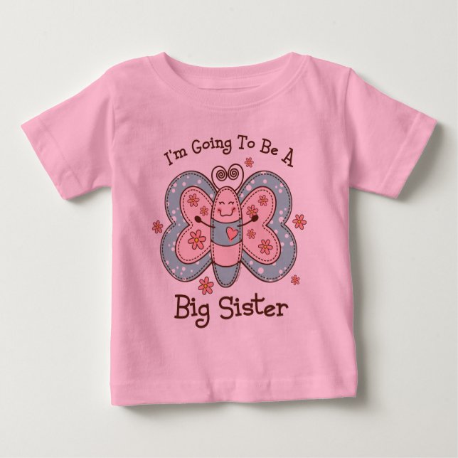 Camiseta Para Bebê O Grande Sis do Futuro (Frente)