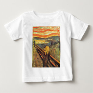 Camiseta Para Bebê O gritar - Edvard Munch