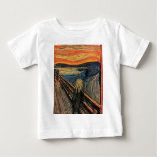 Camiseta Para Bebê O Grito de Edvard Munch