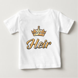 Camiseta Para Bebê O HERO para ir com o SPARE